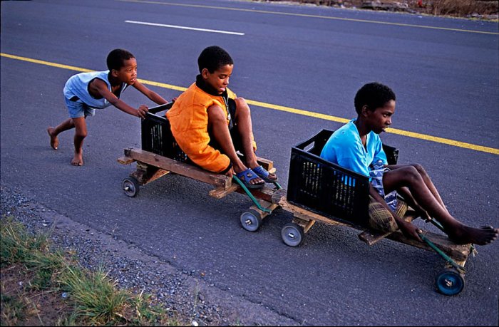 Black Kids Playing