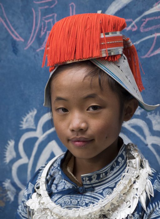 China - MATANG GEJIA VILLAGE - Guizhou Province - Miao Minority Ethnic girl